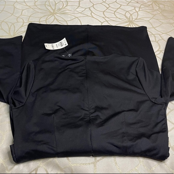 INC Black dress 3/4 sleeves - Picture 9 of 12